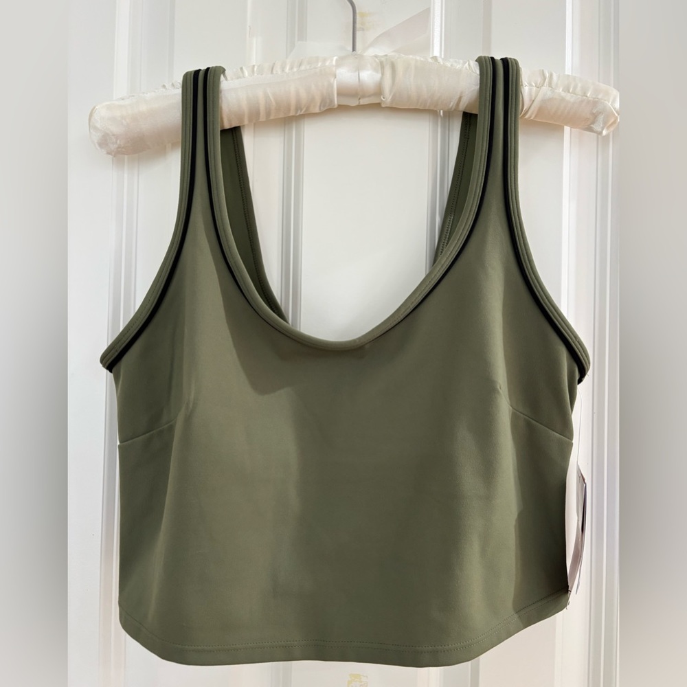 JoyLab Tipped Cropped Sports Bra Top